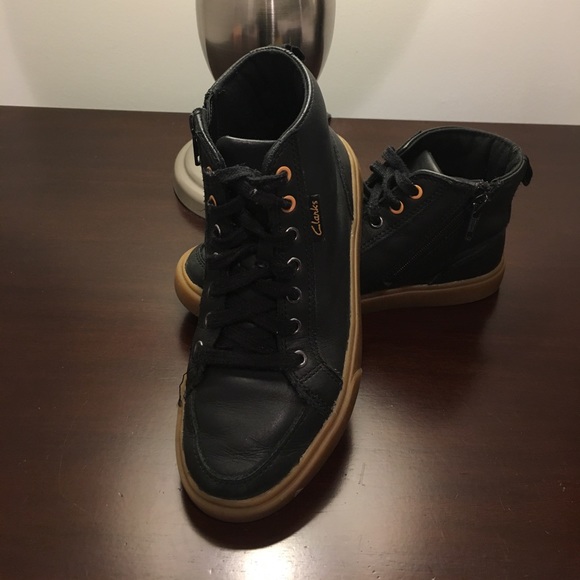 clarks boys high tops